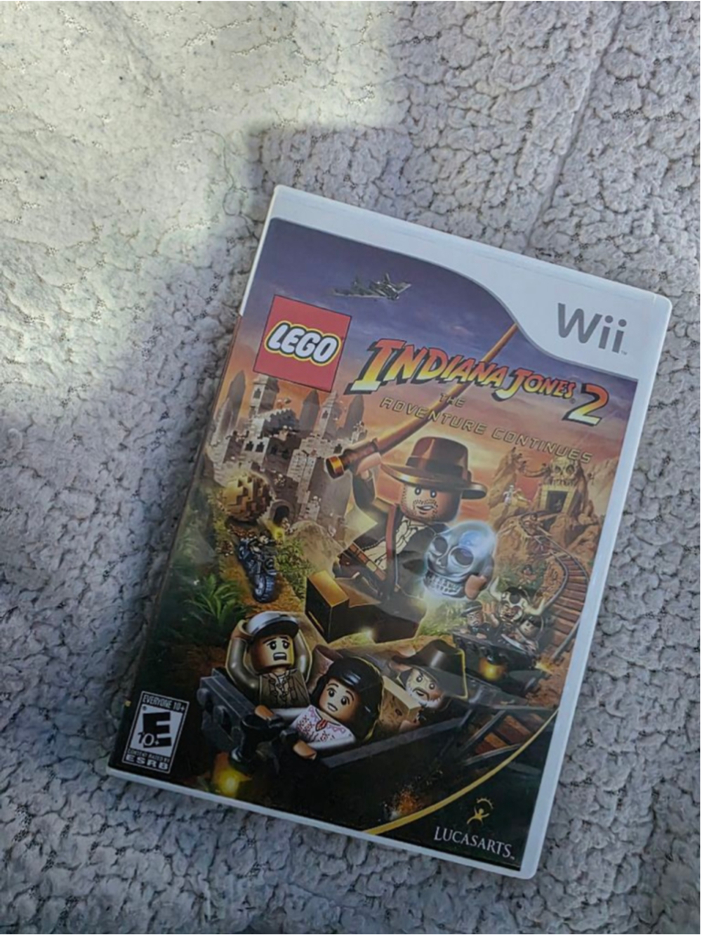 LEGO Indiana Jones 2 Wii Video Game One Size Brown White